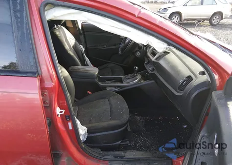 2012 Kia Sportage Lx из США, поврежденный, VIN KNDPB3A26C7344874